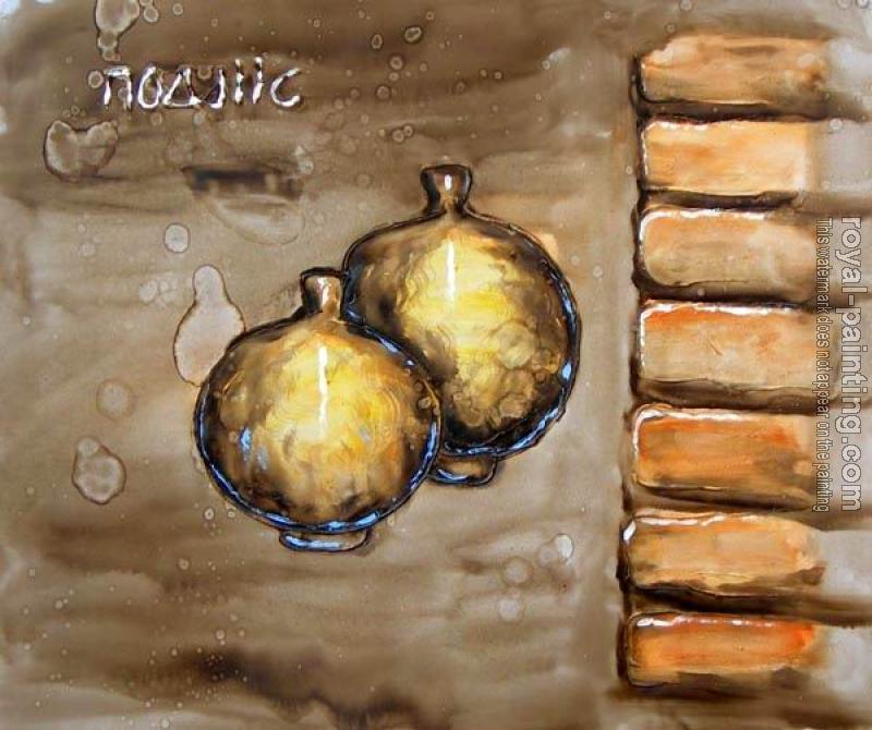 Hand Painted : Modern oil painting Hand Painted : Modern oil painting